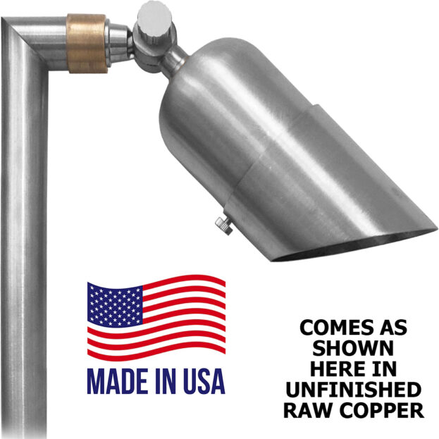 Best Landscape Path Light - Patriot One Head Adjustable Stainless Steel