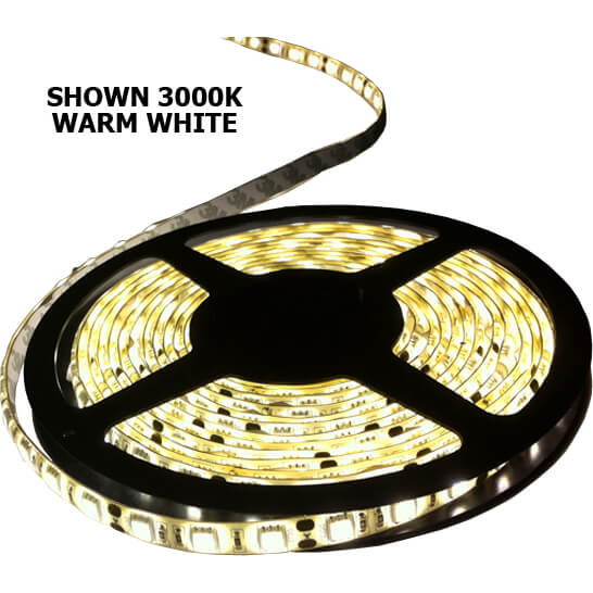Flexible LED Strip Lights  Wattage Available : 8.4W/M (2.6W/FT)