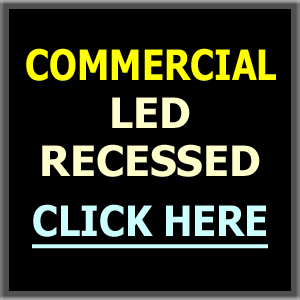 Commercial / Industrial High Output LED Recessed Lighting 120V~277V