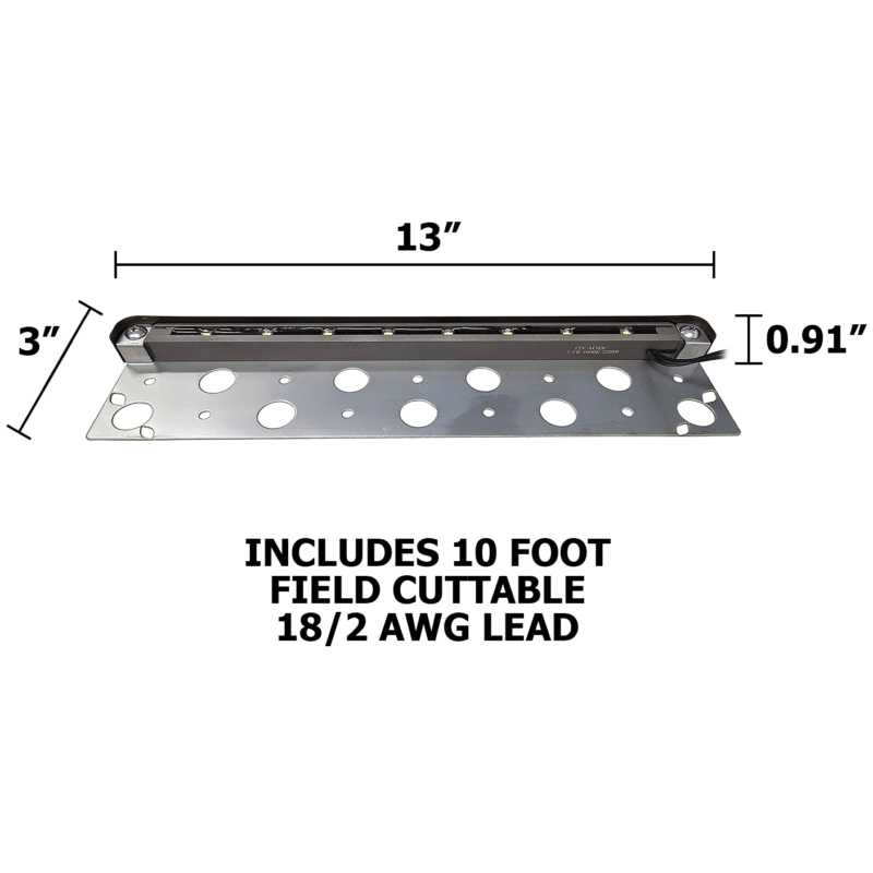 Best Landscape Hardscape Light - 13" Value 12V 2.5 Watts - Dimensions