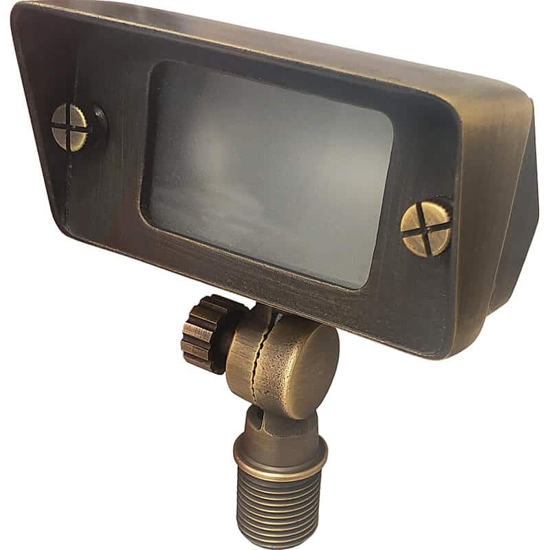 Little Jake LED Cast Brass Flood Light - Shop C2CLights.com. 