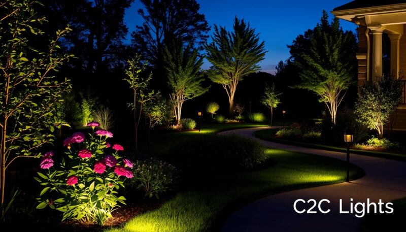 Commercial Well Landscape Lighting