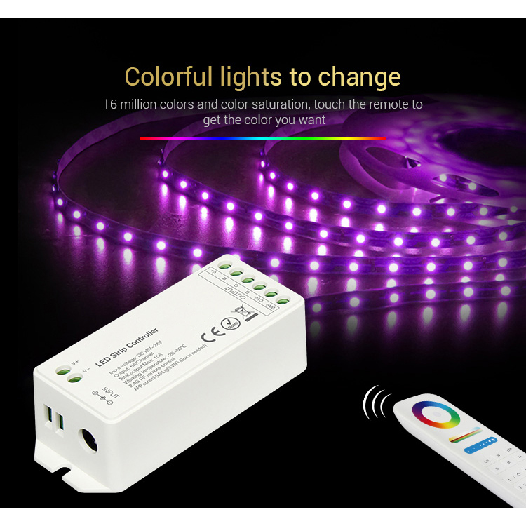 Color Wheel RGB LED Zone Controller for Color Changing RGB LED Lights