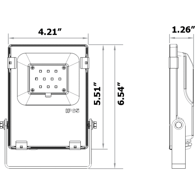 Superchip™ Exclusive 10 Watt Syncable Color-Changing LED Flood Light