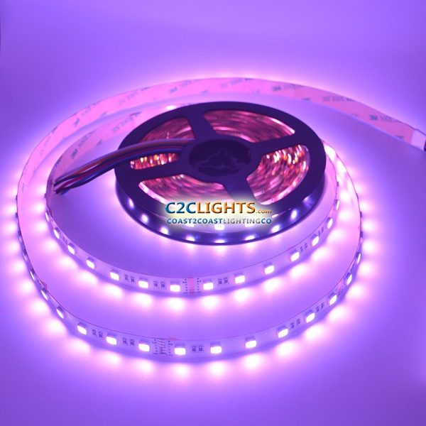 Superchip™ Exclusive Syncable Color-Changing RGB+White LED Tape Light Strip, 16.4 Foot Spool