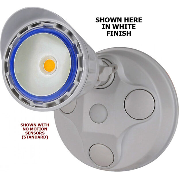 NexGen™ 10 Watt 1-Head LED Bullet Flood / Motion Sensor Light, Dimmable