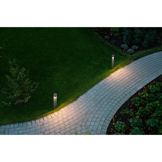 12V or 120V LED Pegasus II Series Contemporary Path Light