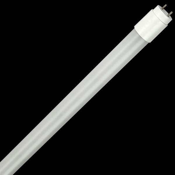 LED T8 Tube, 4 Foot, 10.5 Watts, Opal Glass Lens, Bypass Ballast, 1650 Lumens