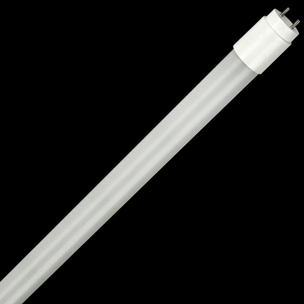 LED T8 Tube, 2 Foot, 9 Watts, Opal Glass Lens, Bypass Ballast or PNP, 1420 Lumens