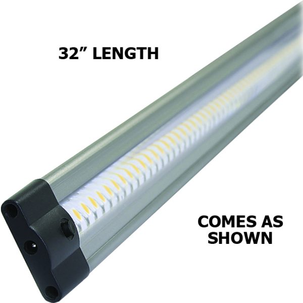 24V 32" Length 8 Watt Sleek Series Linkable Undercabinet Light Bar
