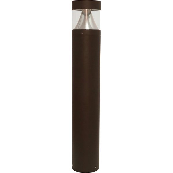 Cali Pro Round Style Commercial LED Bollard, 21 Watts, Type VS Optics, Dimmable